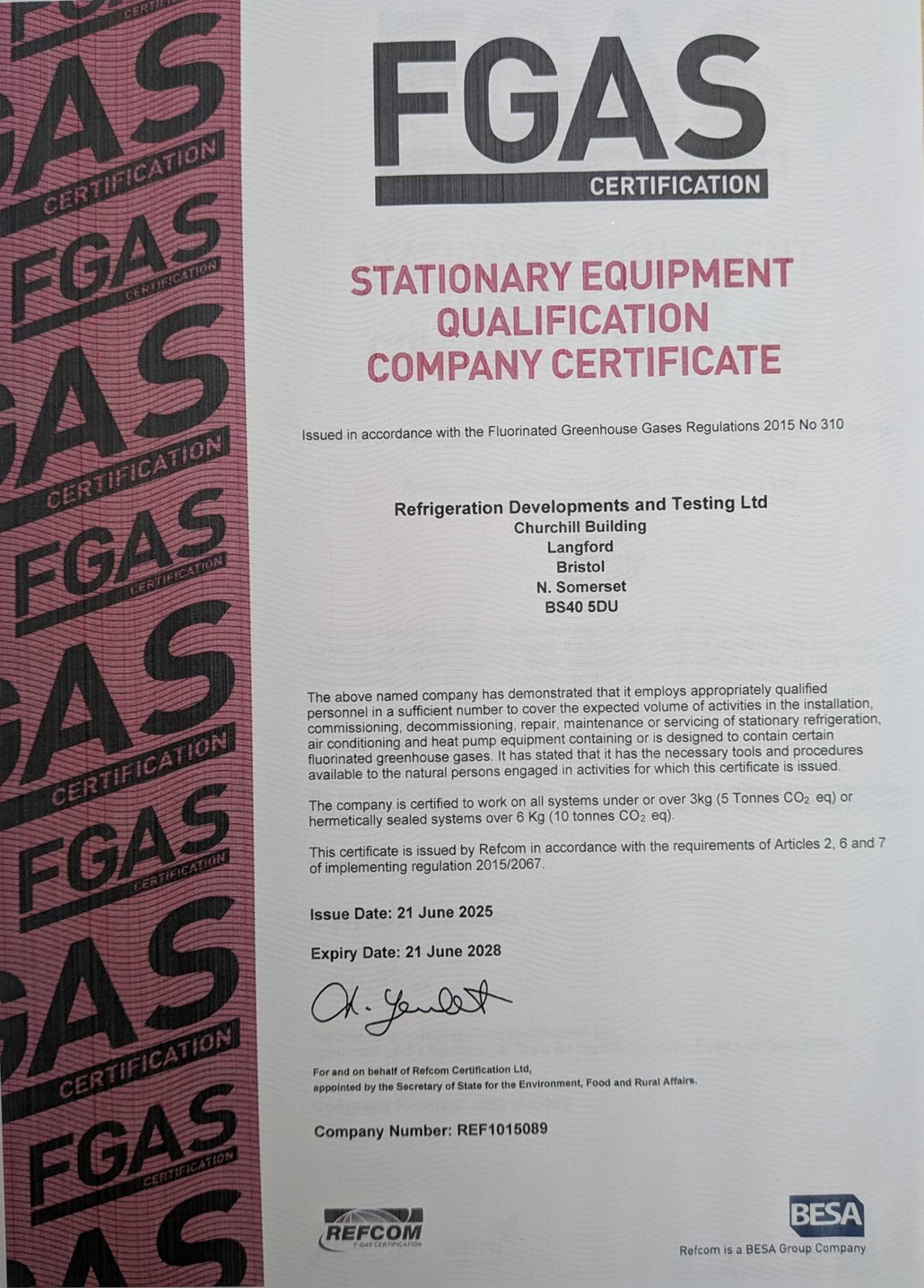 F-gas