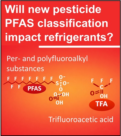 Will new pesticide PFAS classification impact refrigerants?