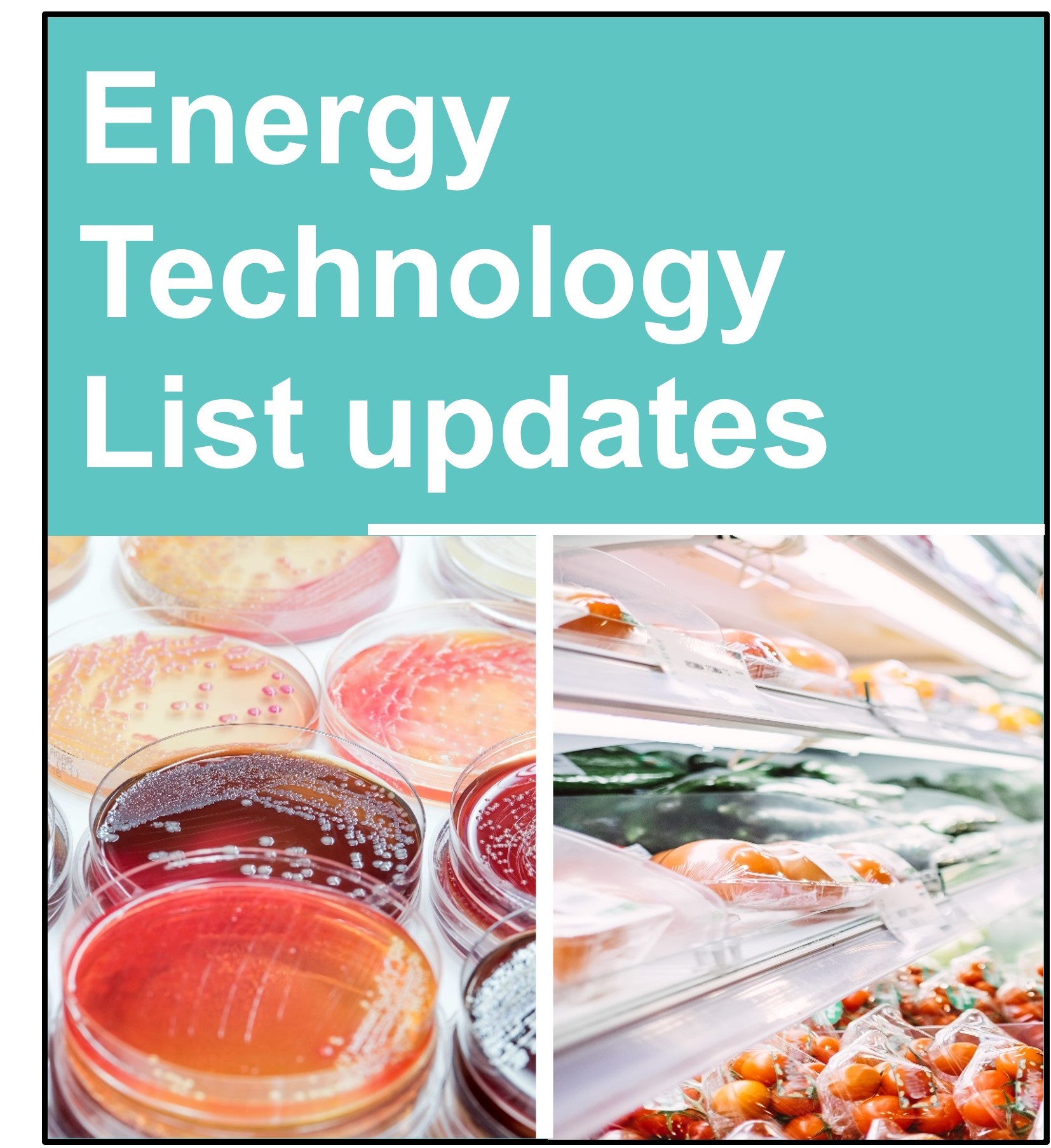 Energy Technology List updates
