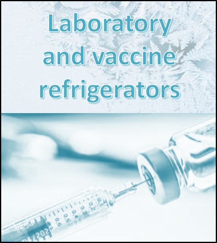 Laboratory and vaccine refrigerators